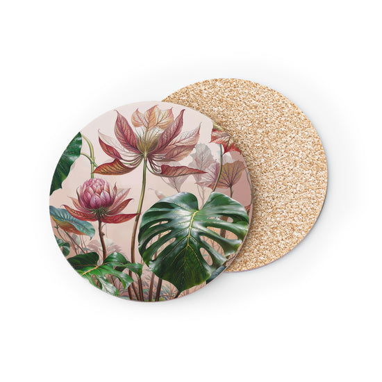 Pinky Botanical Coasters