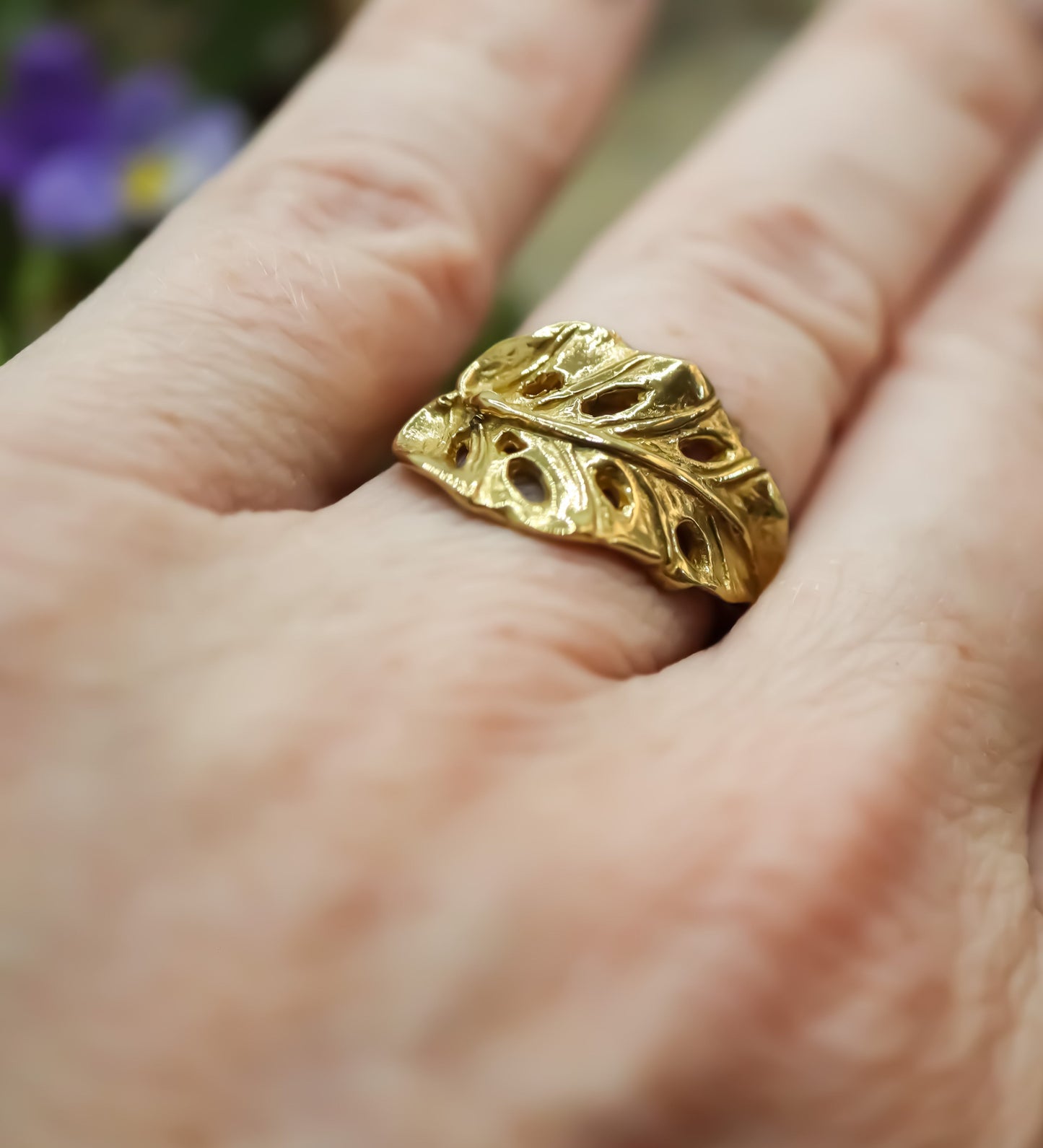 The Adansonii Ring 18ct Gold Plated